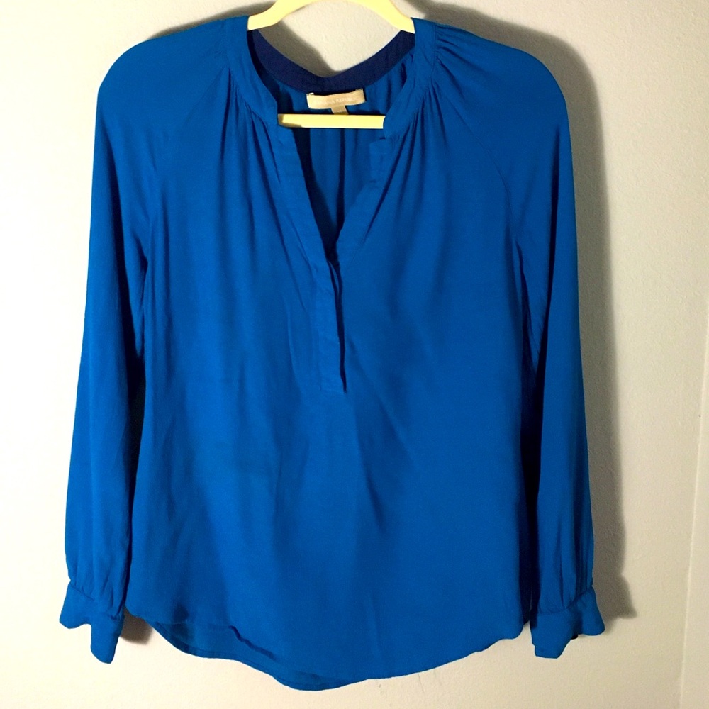 Banana Republic Blue Top Size Medium